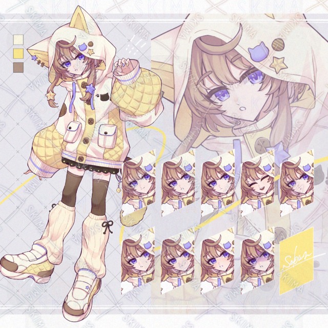 Image of adopt【10 Facial Expressions】