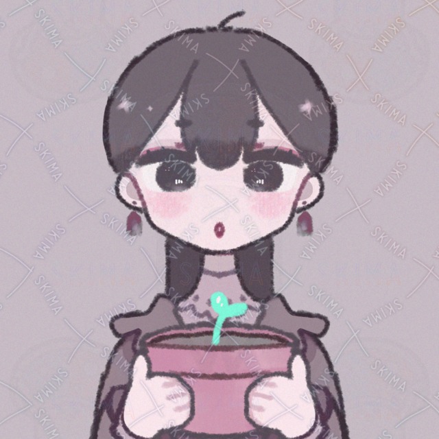 Sprouted Plant Pot Ponytail Girl Icon 的商品圖片