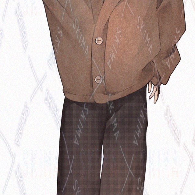 【表情差分9種】おっとり眼鏡の男性の商品画像7枚目