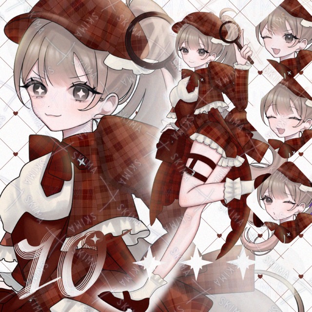 10 Detective Girl Expressions 的商品圖片