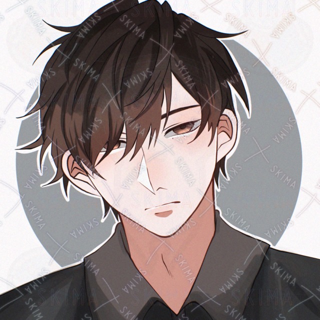Image of Brown-Haired Man SNS Icon