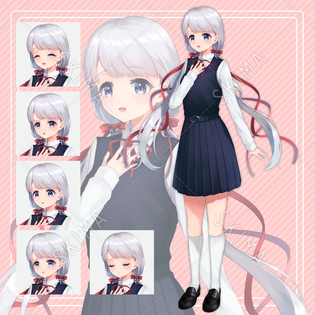 【期間限定値下げ】赤リボンの女学生