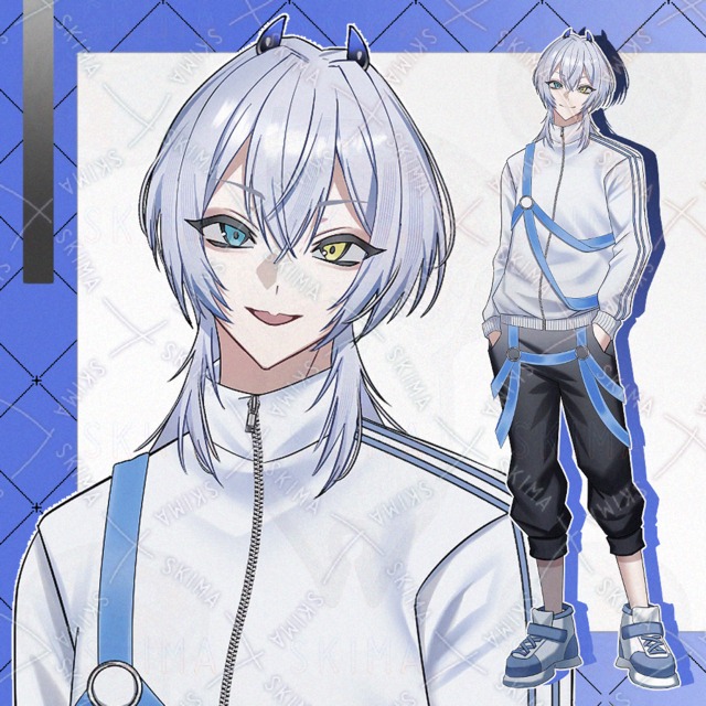 White Jersey Square Odd Eyes – 9 Expressions + 1 Removable Part 的商品圖片