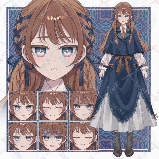 7 Expressions – Brown-Haired Girl 的商品圖片