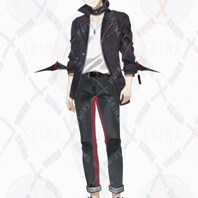 Dark Street Punk Visual Kei Demon Boy 的商品圖片第 2 張