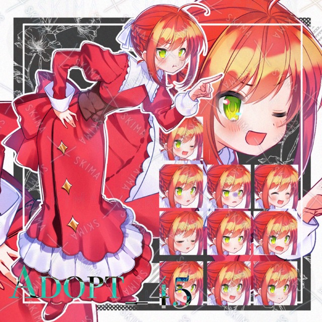 Expression 10 Adopt_45 (PSD/PNG) 的商品圖片