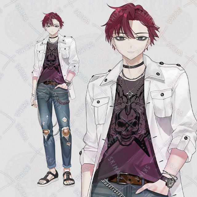 Rock-Style Street Guy Sprite – For VTubers, Streamers, and TRPG Characters 的商品圖片