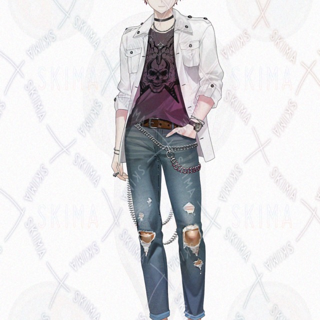 Rock-Style Street Guy Sprite – For VTubers, Streamers, and TRPG Characters 的商品圖片第 2 張