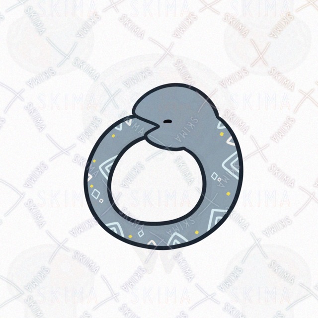 うろぼろすなへび（表情5種類）の商品画像5枚目