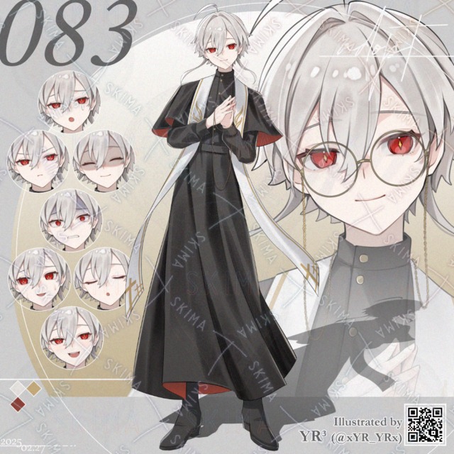 Image of 【adopt083】8 Expressions + Glasses