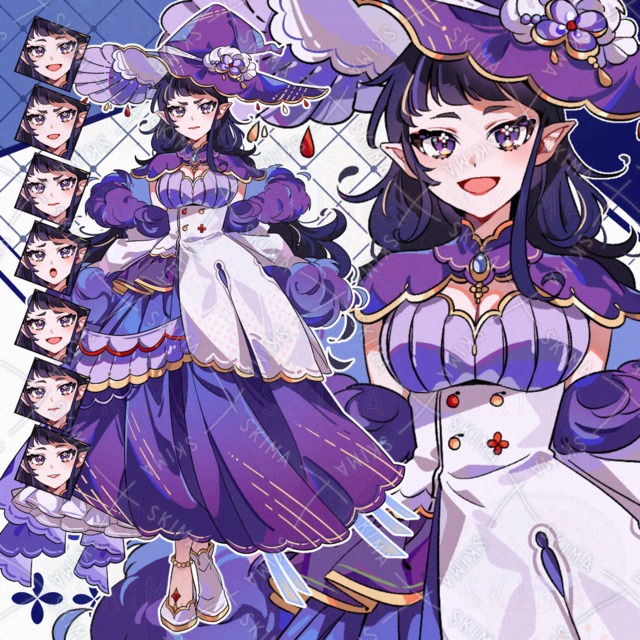 【表情7種】魔女の商品画像