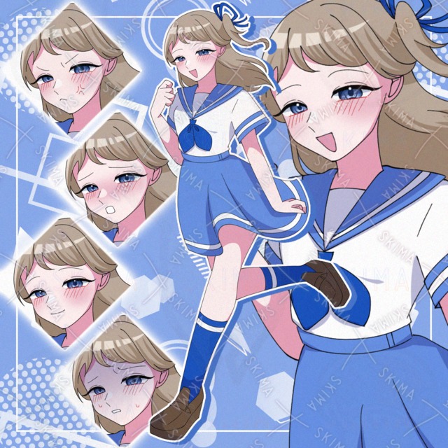 Image of Sailor Uniform Girl