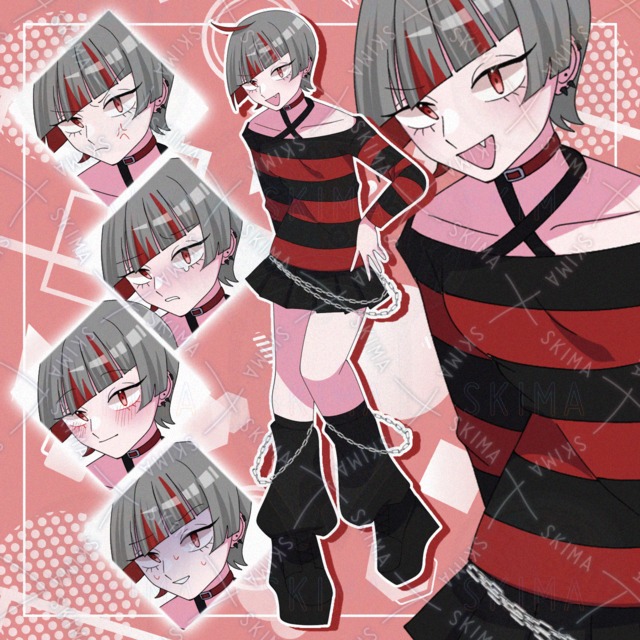 サブカル系ファッションの女の子の商品画像