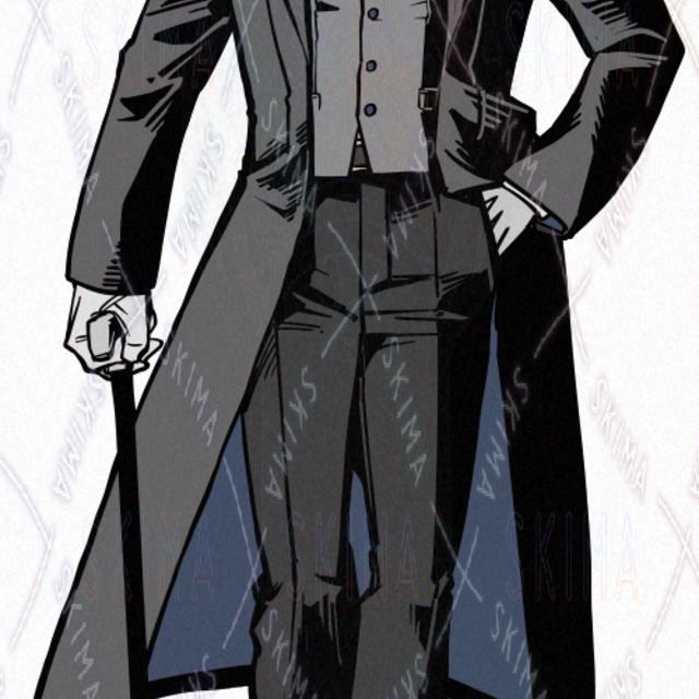 Simple Character Stand-Up Illustration 29 [5 Expressions] 的商品圖片第 6 張