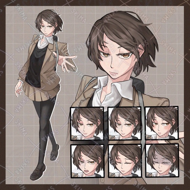 7 Expressions: Cool Girl in Uniform 的商品圖片