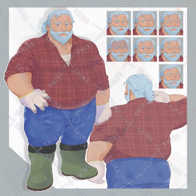 【ADOPTABLES】Bearded/Plump/Working 的商品圖片