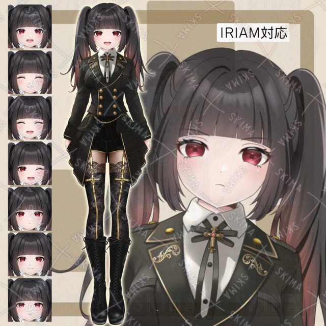 【IRIAM対応】ゴシック少女