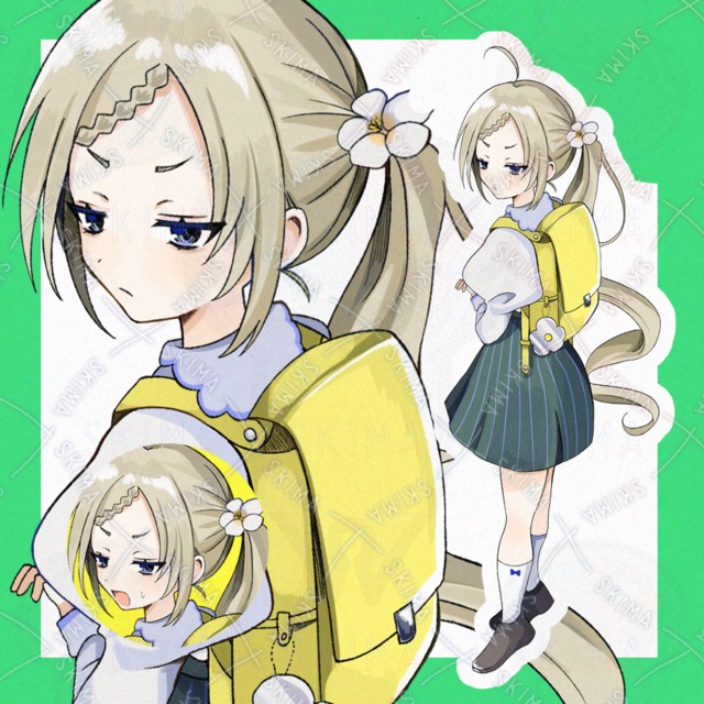 Image of Flower-Like Girl