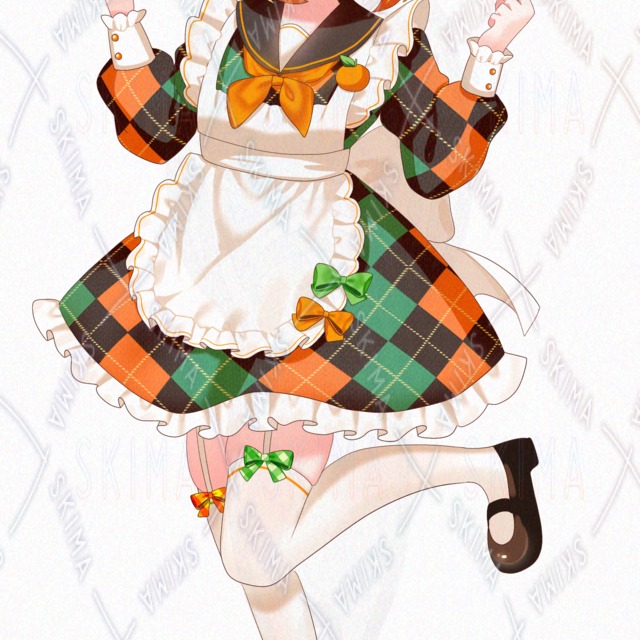 みかん（表情10種）の商品画像2枚目