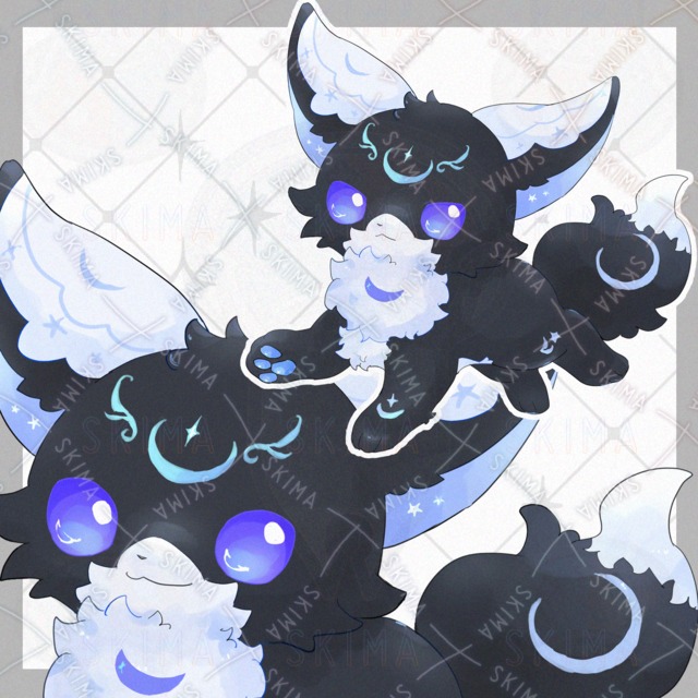 星ケモ【表情9種類】の商品画像