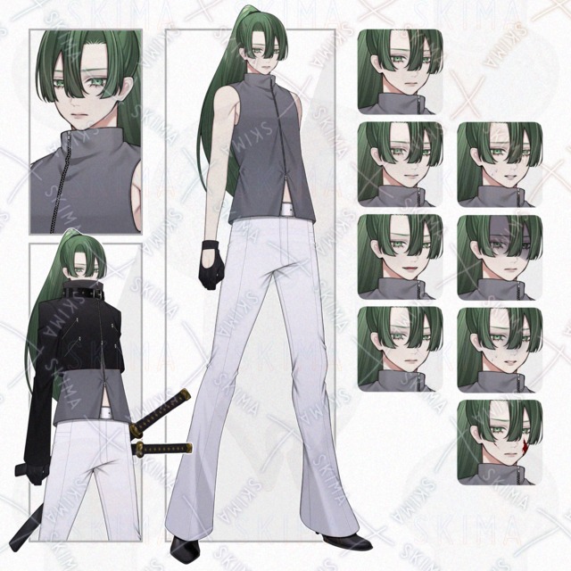 adopt_536【표정8종+차이2종】어둡트_536 상품 이미지