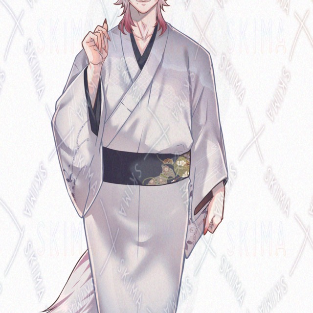 【商用OK/着衣/アイテム差分有り】狐お兄さんの商品画像2枚目