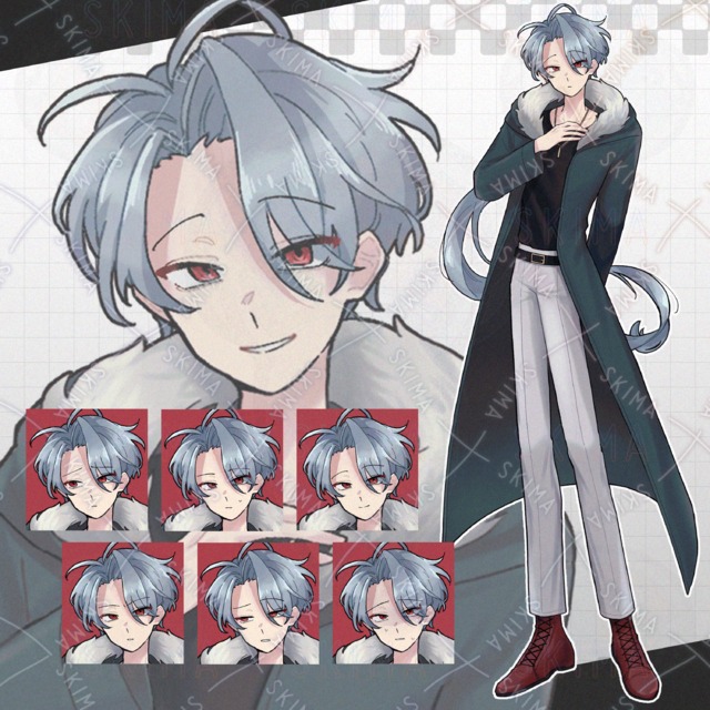 8 Expressions: Long-haired Young Man 的商品圖片