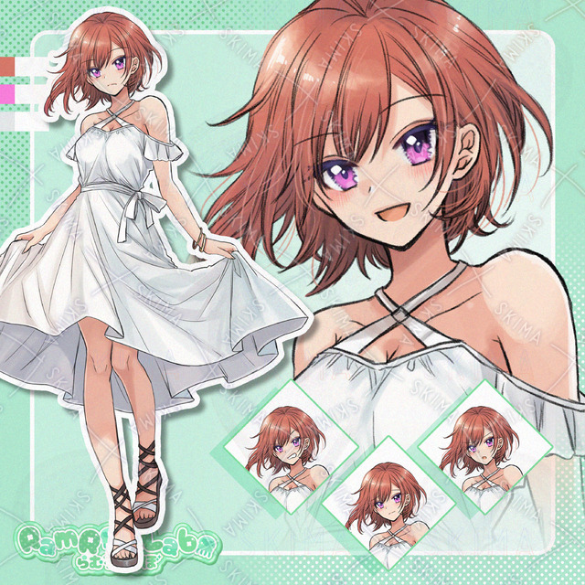 화이트 원피스 상품 이미지