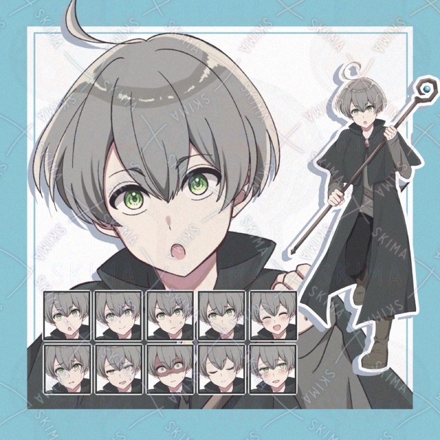 10가지 표정】Adopt1 마법사 소년 상품 이미지