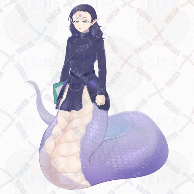 ADOPTABLES】라미아/비늘/보라색 상품 이미지 7번째