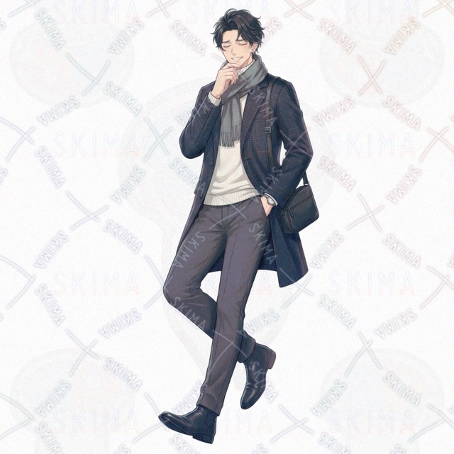 Black-Haired Male: 6 Expressions 的商品圖片第 6 張