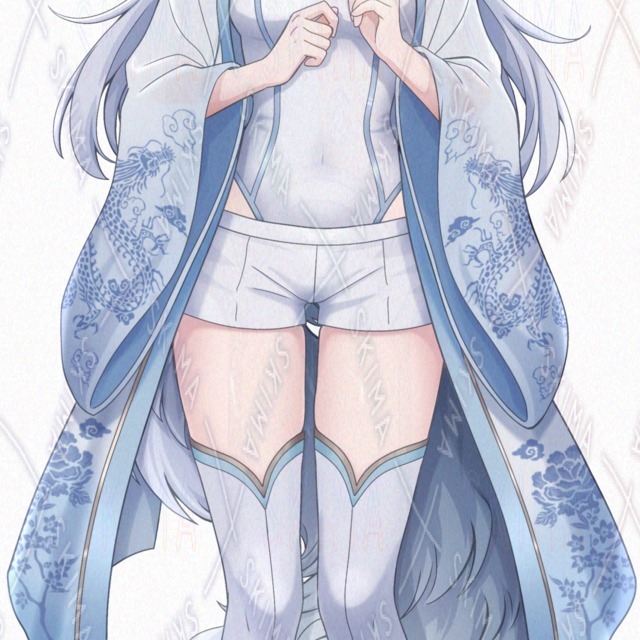 8 Silver Fox Girl Expressions 的商品圖片第 3 張