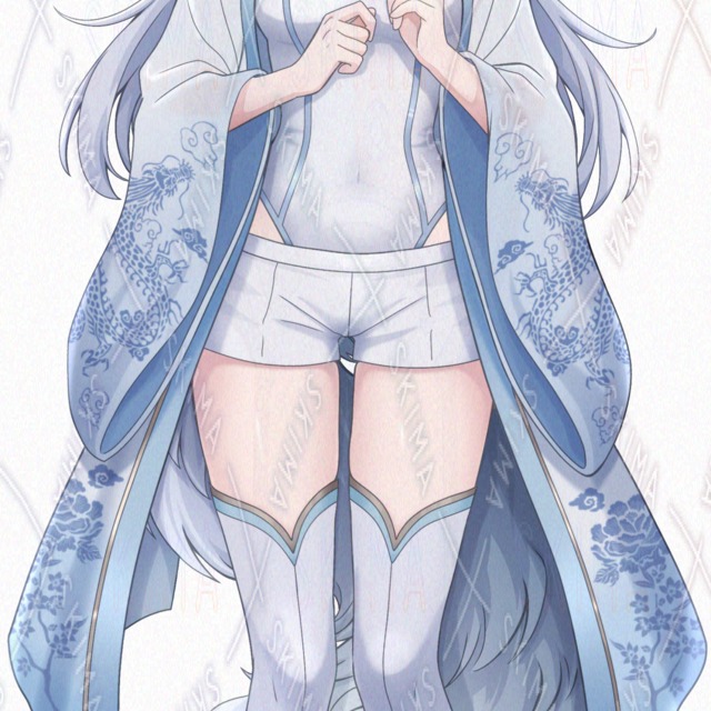 8 Silver Fox Girl Expressions 的商品圖片第 9 張