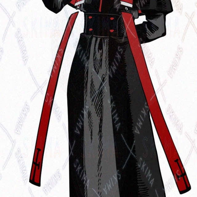 간단한 서 있는 그림 31【표정 5가지】그림 상품 이미지 5번째