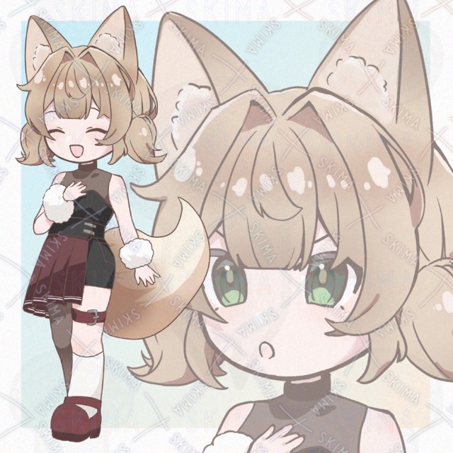 여우 소녀 상품 이미지