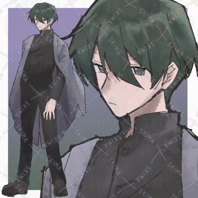 기모노를 입은 청년 상품 이미지