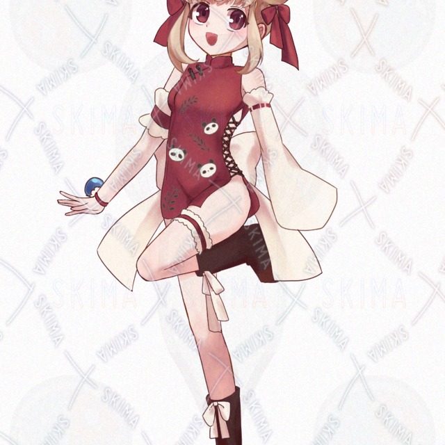 Girl in a Bun Hairstyle 的商品圖片第 2 張