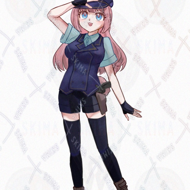 Rabbit Police Girl 的商品圖片第 2 張