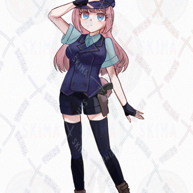 Rabbit Police Girl 的商品圖片第 7 張