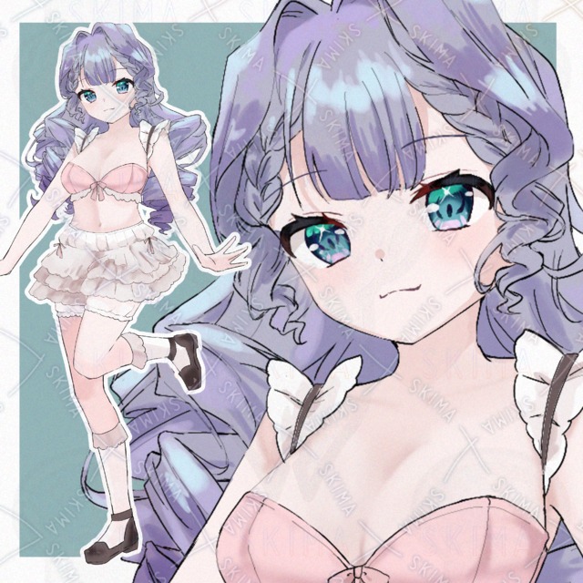 세로 롤 소녀 상품 이미지