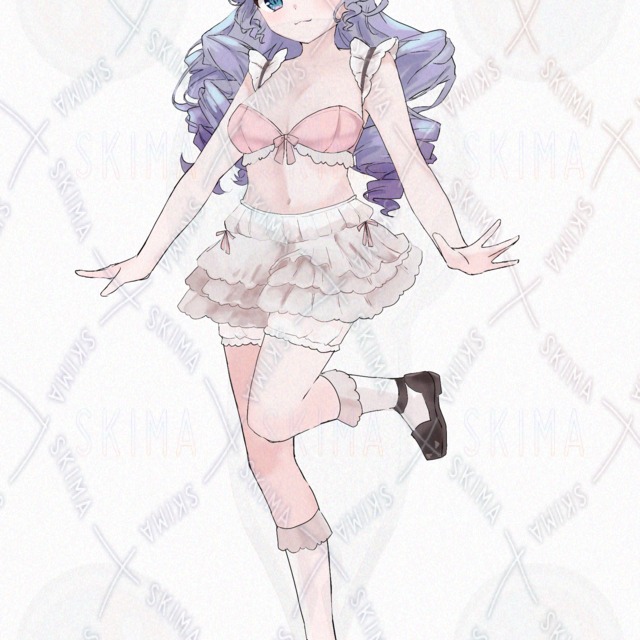 Vertical Rollers Girl 的商品圖片第 2 張