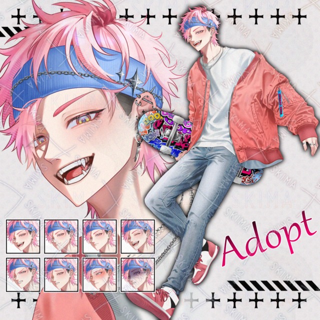 Male Skater [9 Expressions] 的商品圖片