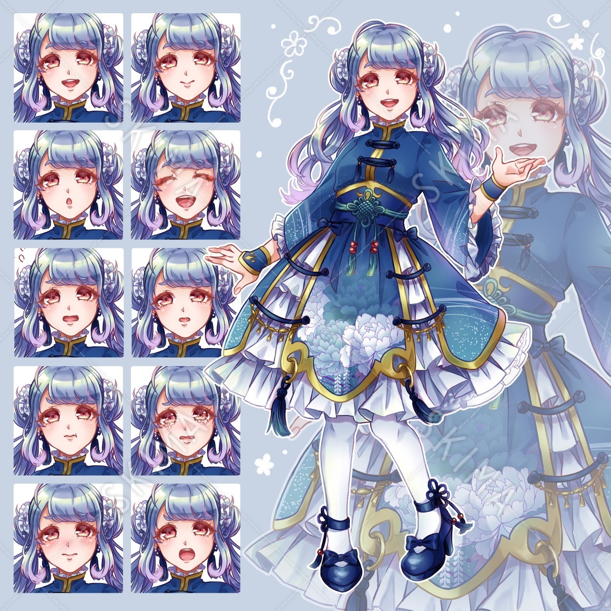 中華風の女の子 スキマ スキルのオーダーメイドマーケット Skima