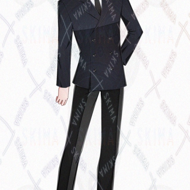 表情差分8枚　男性キャラ　立ち絵の商品画像9枚目