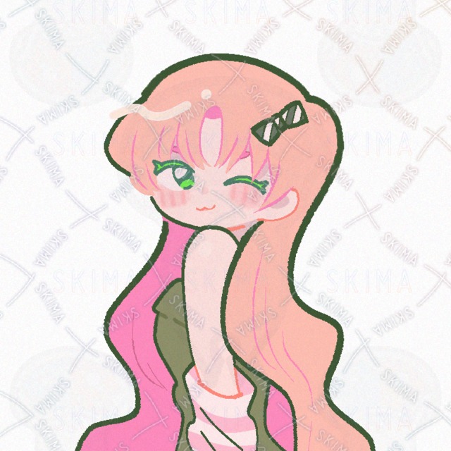 Image 2 of Pink-Haired Girl Icons