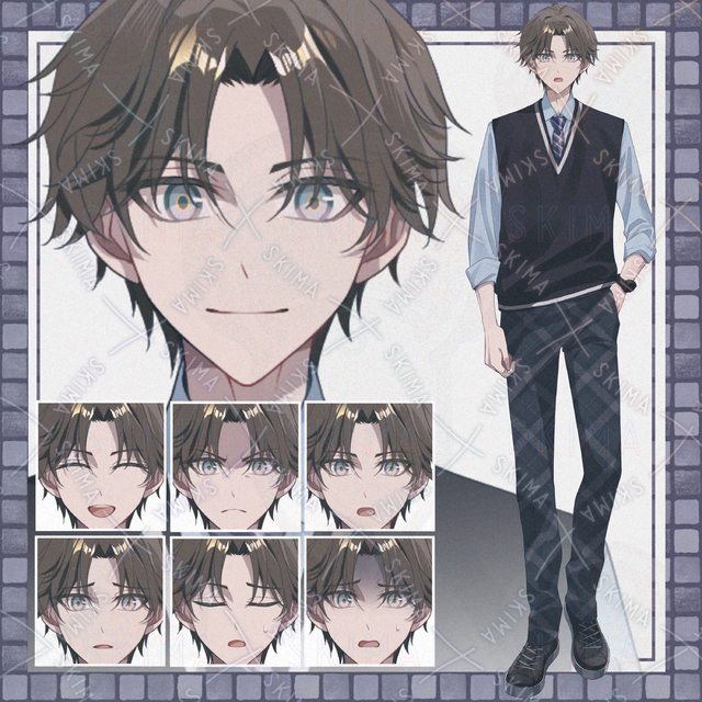 Image of 7 Expressions – Male Student