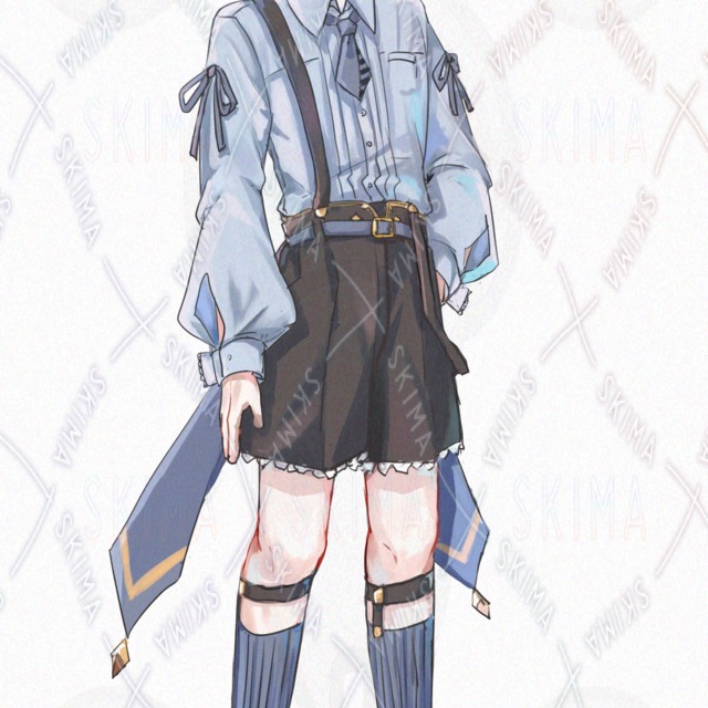 White-Haired Boy with Odd-Colored Eyes 的商品圖片第 2 張