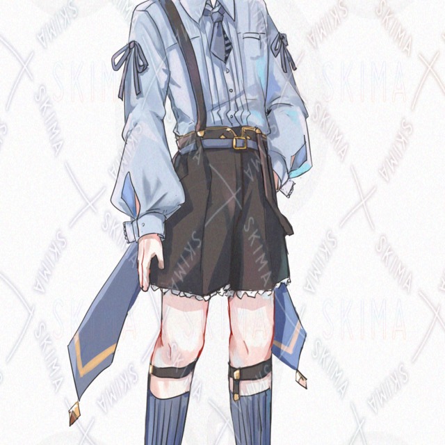 White-Haired Boy with Odd-Colored Eyes 的商品圖片第 6 張