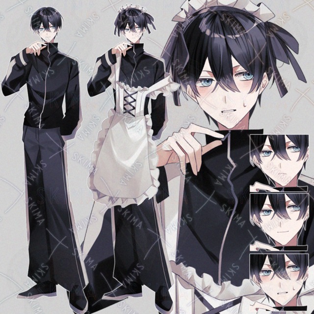 Image of Jersey-Wearing Boy [3 Expressions + Outfit Variations]