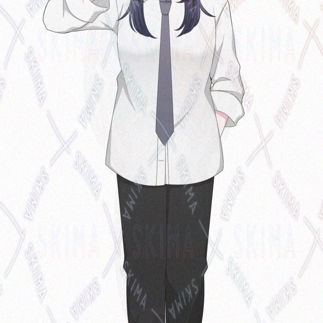 Image 4 of Listless Suit Woman – 10 Expression Variations